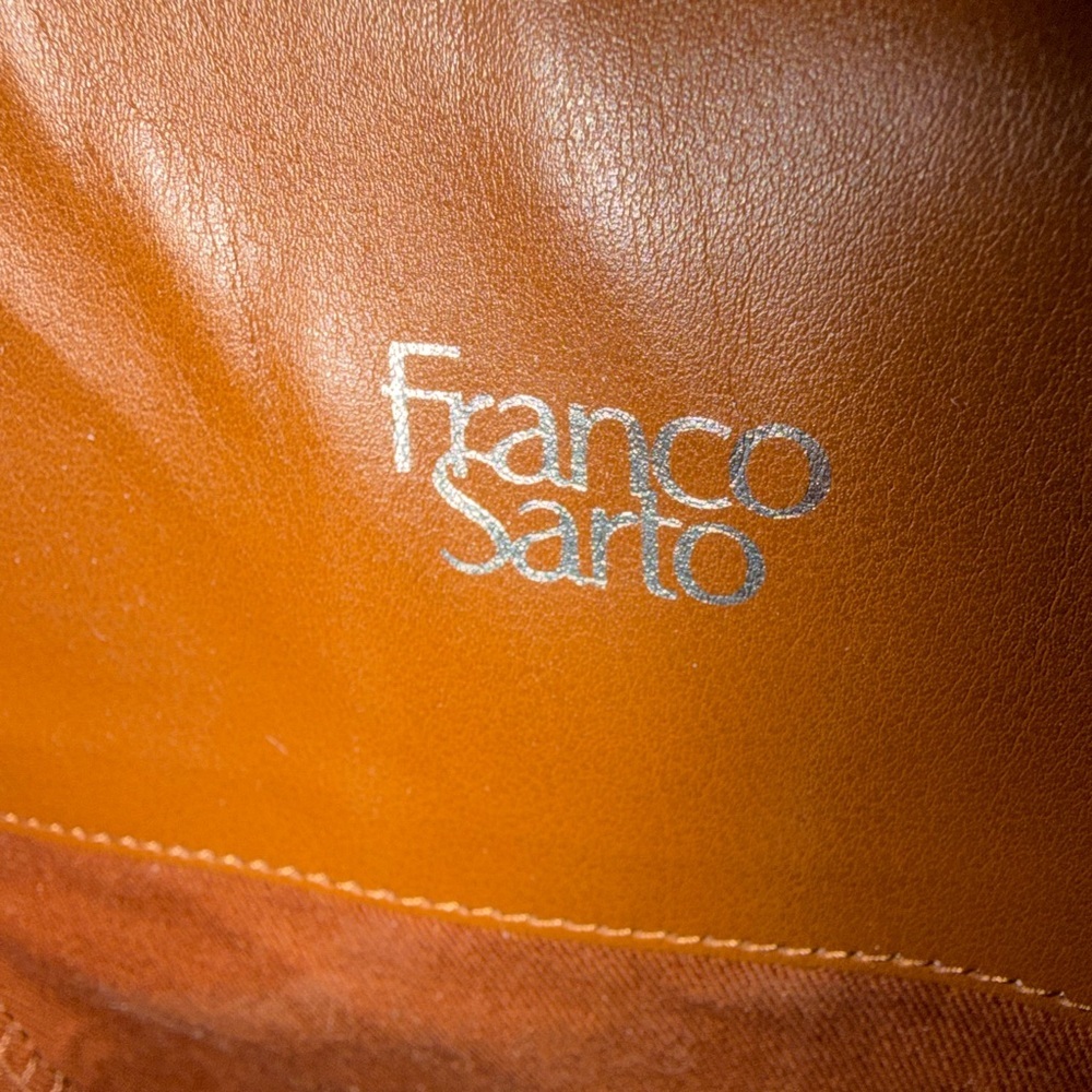 Franco Sarto Women's Over-the-Knee Leather Boots - Dark Brown - Picture 3 of 4